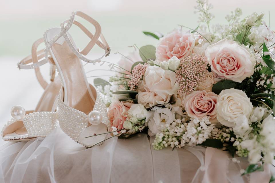 Pink Bridal Bouquet