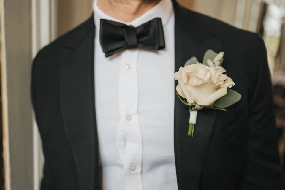 Rose Buttonhole