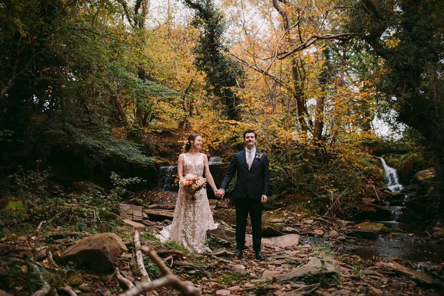 Down by the waterfall
