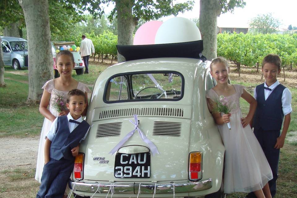 Fiat 500 weddings