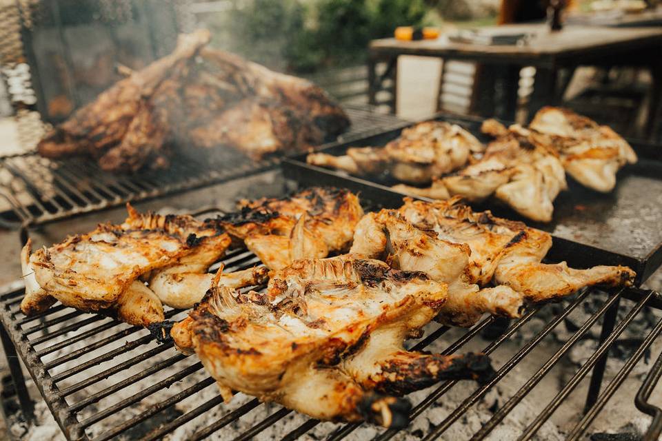 Food Cooked on Open Fires