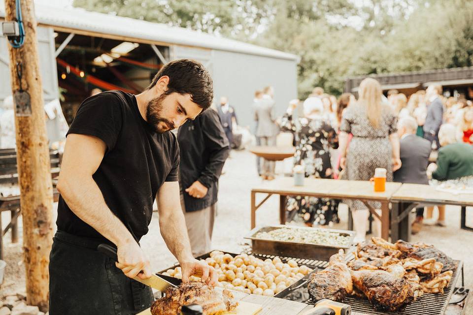 Carving the Meat