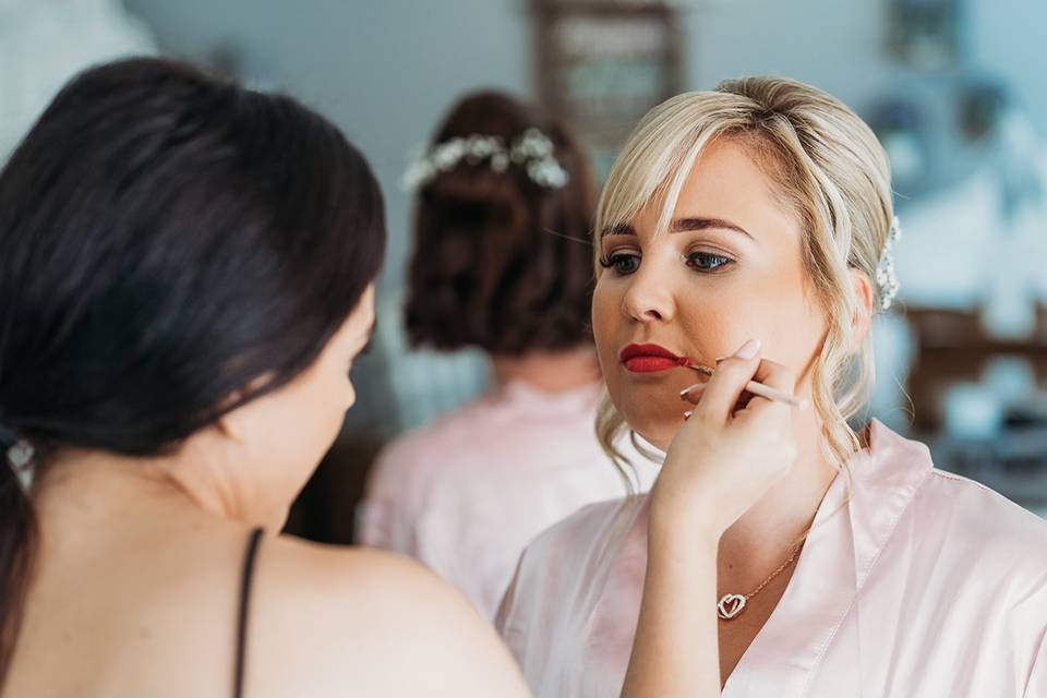 Bridesmaid glam