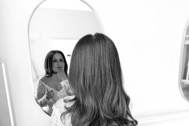 Bridal blow dry