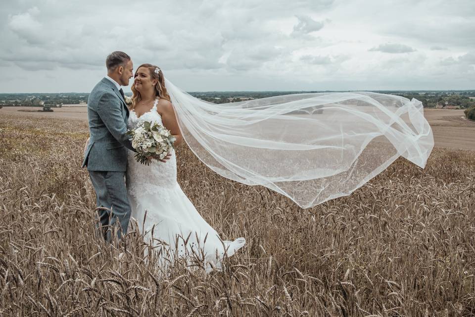 Romantic veil photo