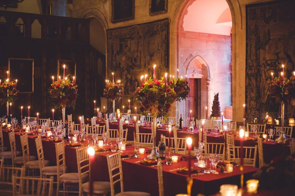 Great Hall Wedding Breakfast