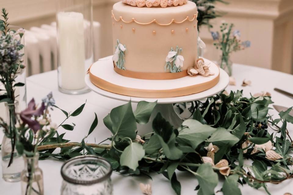 Marzipan Wedding Cake