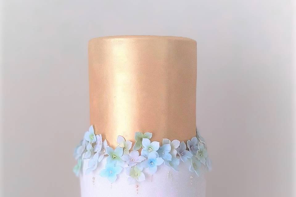 Copper & Hydrangea Blossom