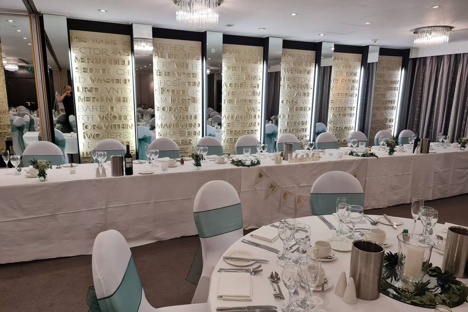 Chair covers and sashes