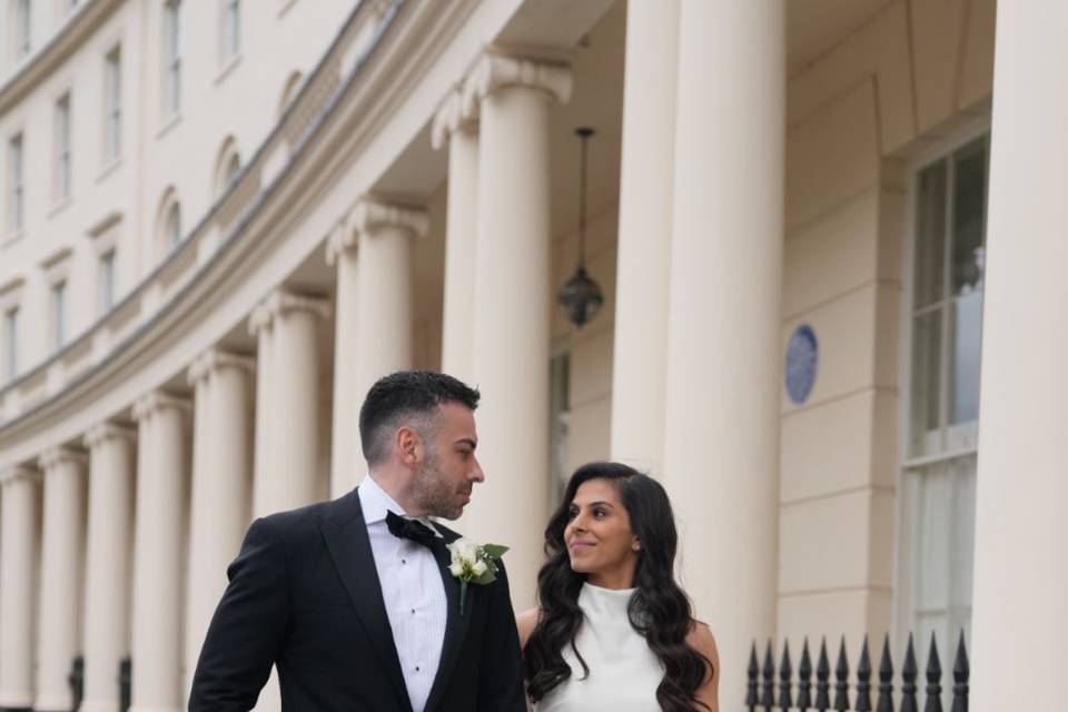 COUPLE IN LONDON