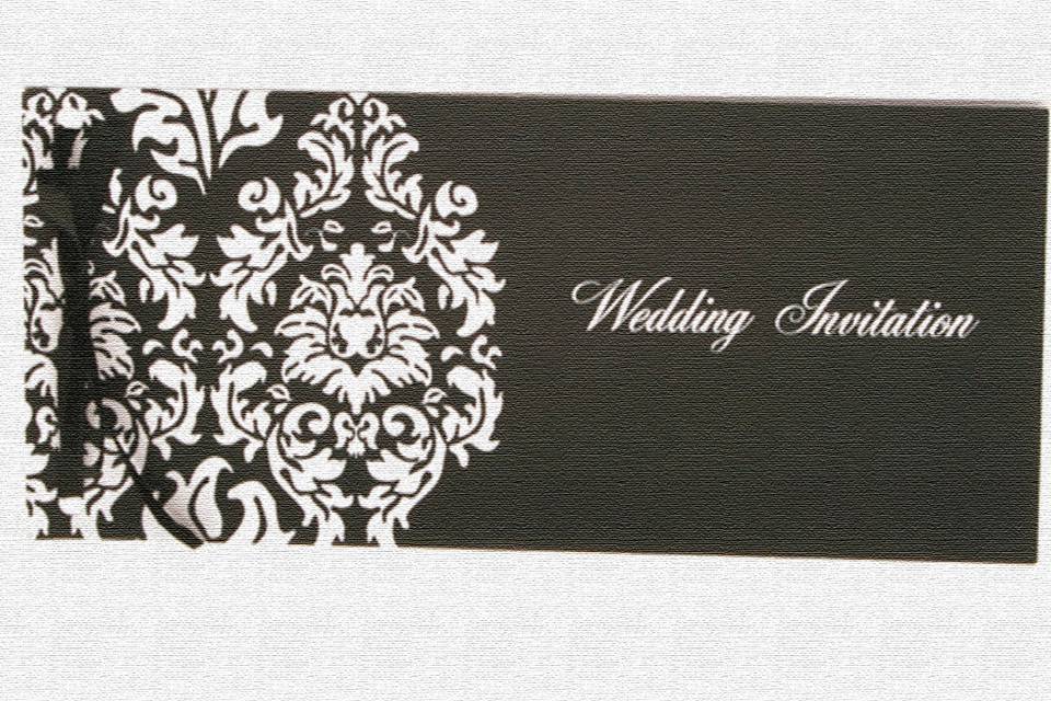 Damask invitation