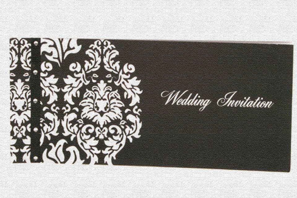 Damask invitation