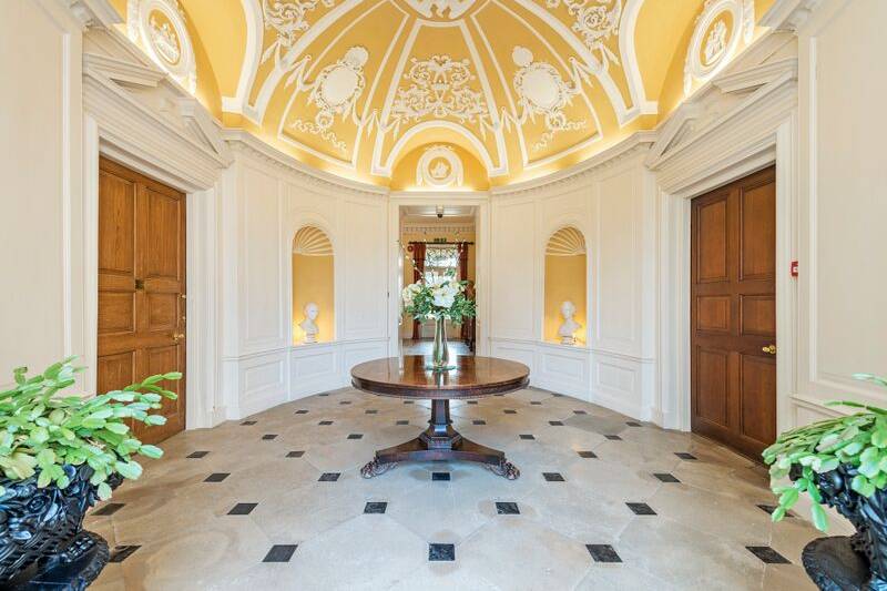 Dome within the main house.