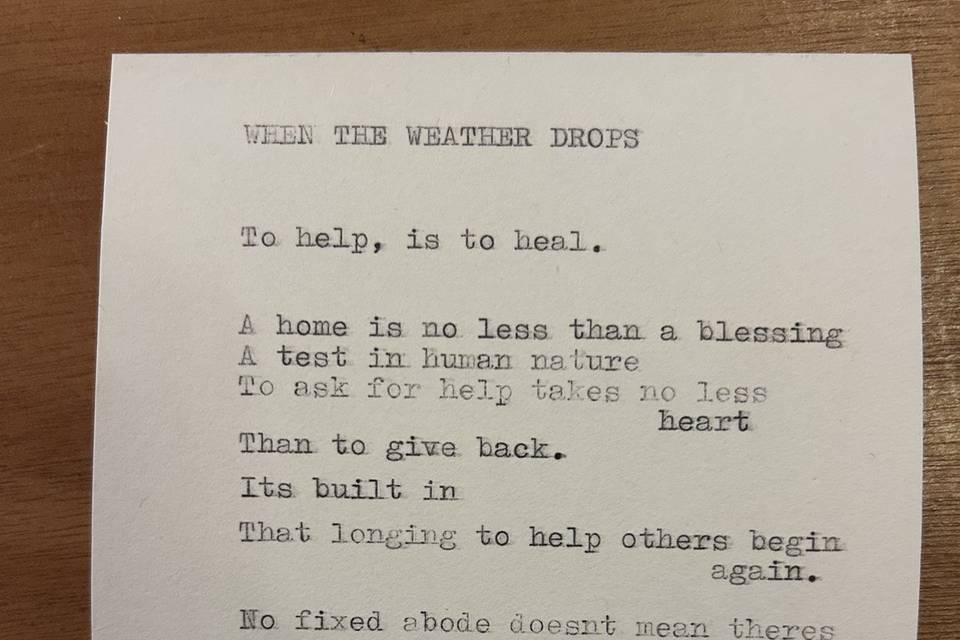 Example Poem