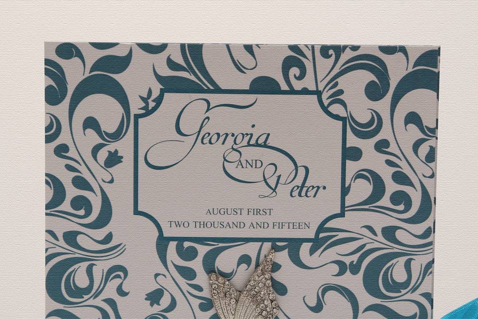 Patterned invitation