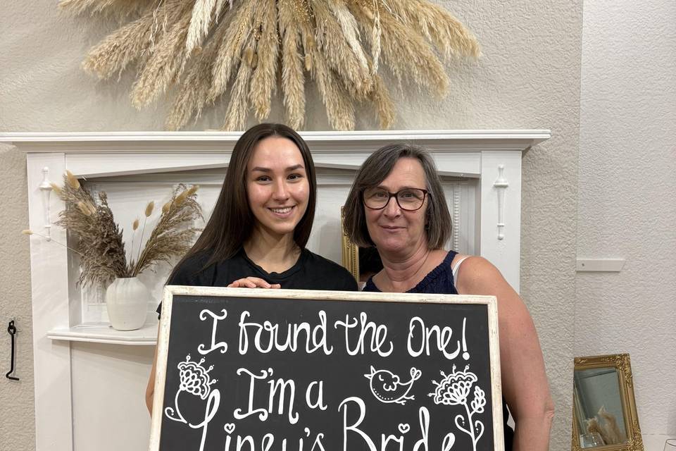 'Yes to the Dress' Moment
