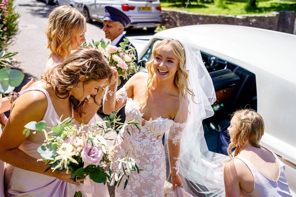 Bridal hair