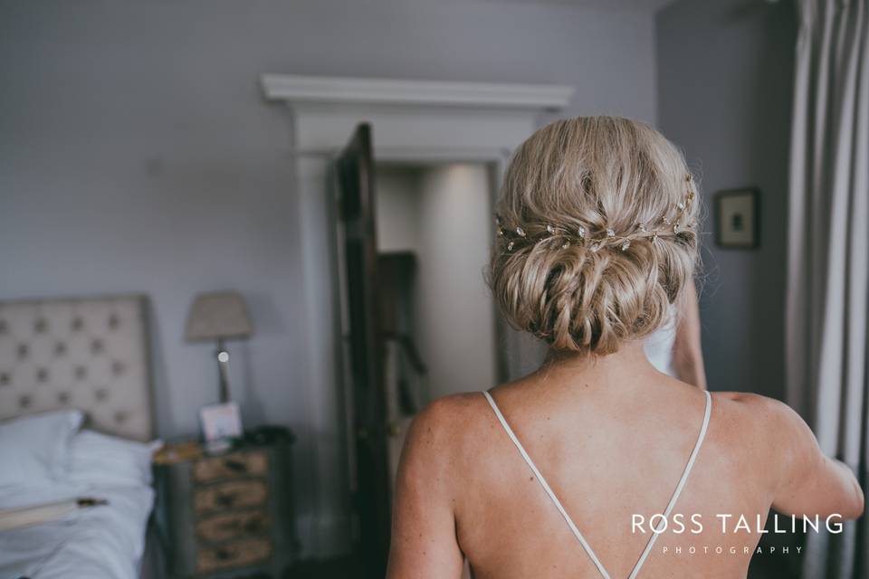 Bridal hair