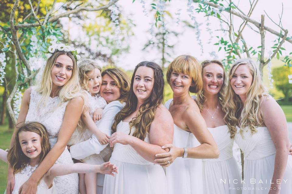 Bridal hair