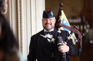 Andrew Brian Highland Bagpiper