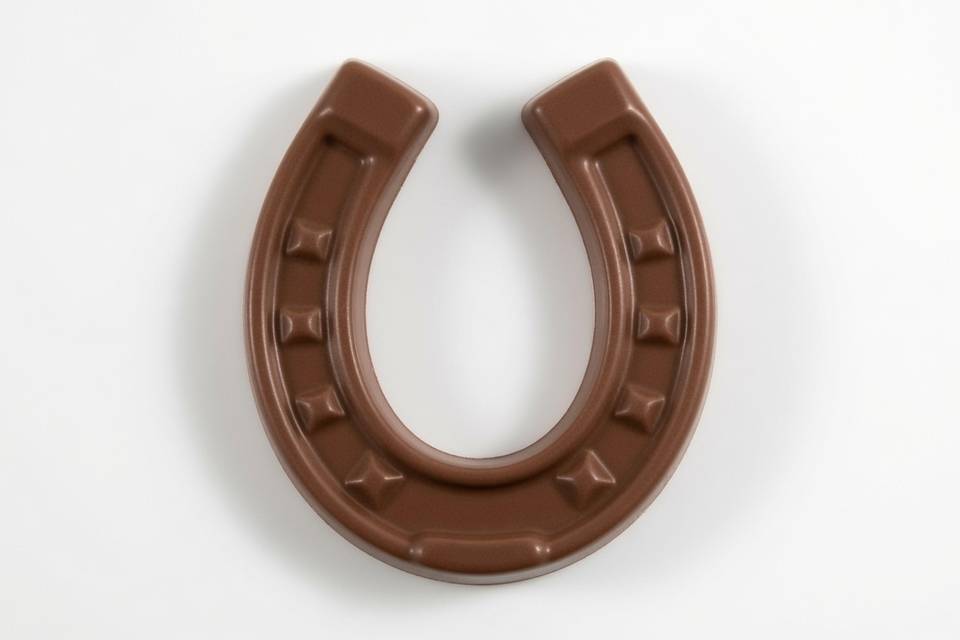 Chocolate horse shoe