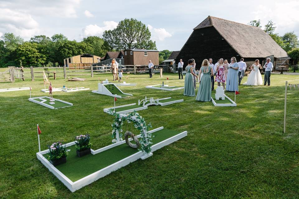 Outdoor ceremony