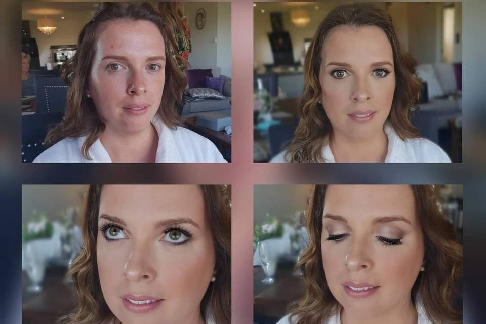 Bridesmaid makeup