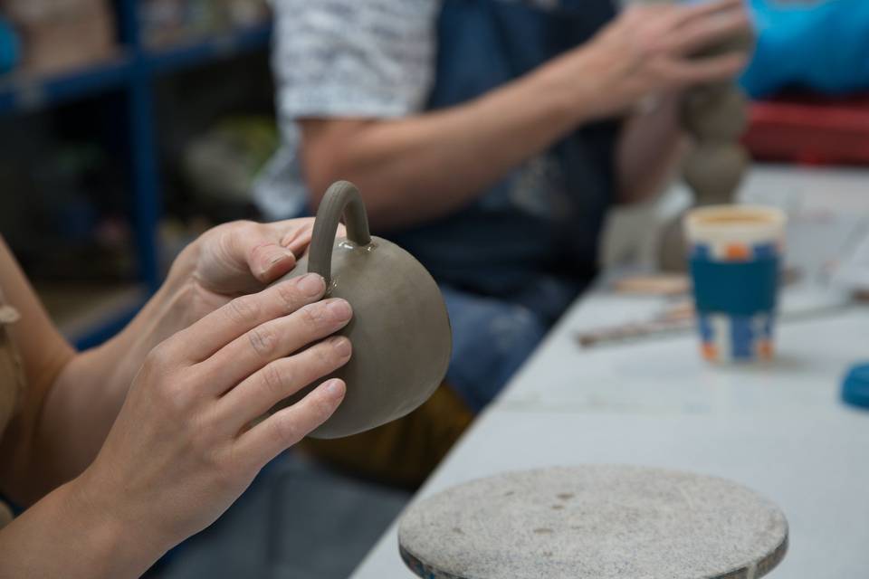 Pottery class