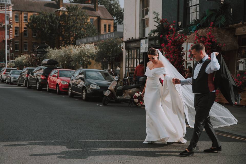 Chelsea Town hall Wedding