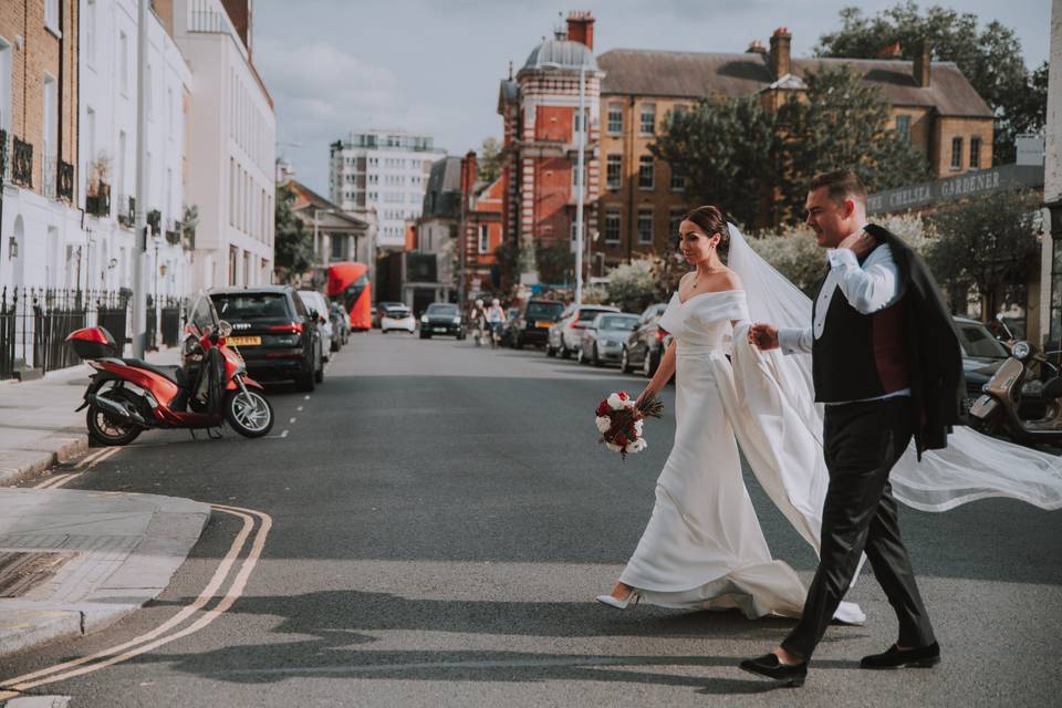 Chelsea Town hall Wedding