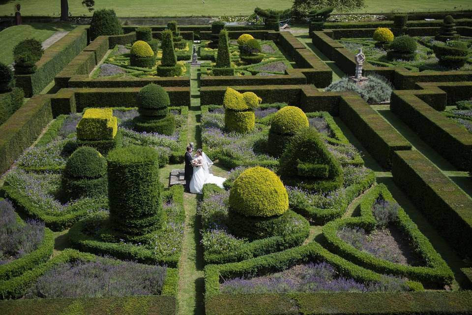 The Parterres at Great Fosters