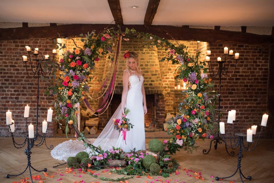 The Tithe Barn Fireplace