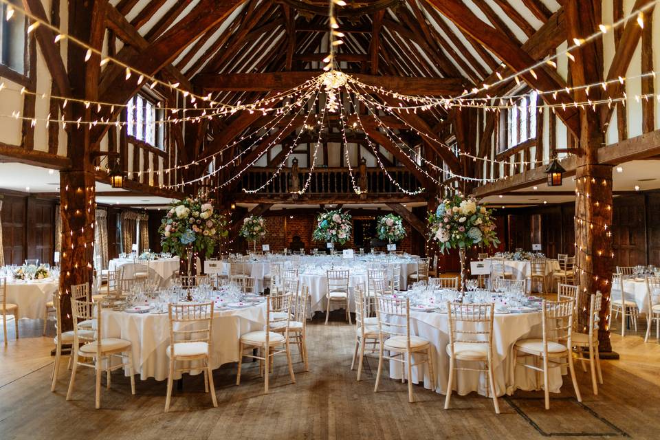 Tithe Barn for a Reception