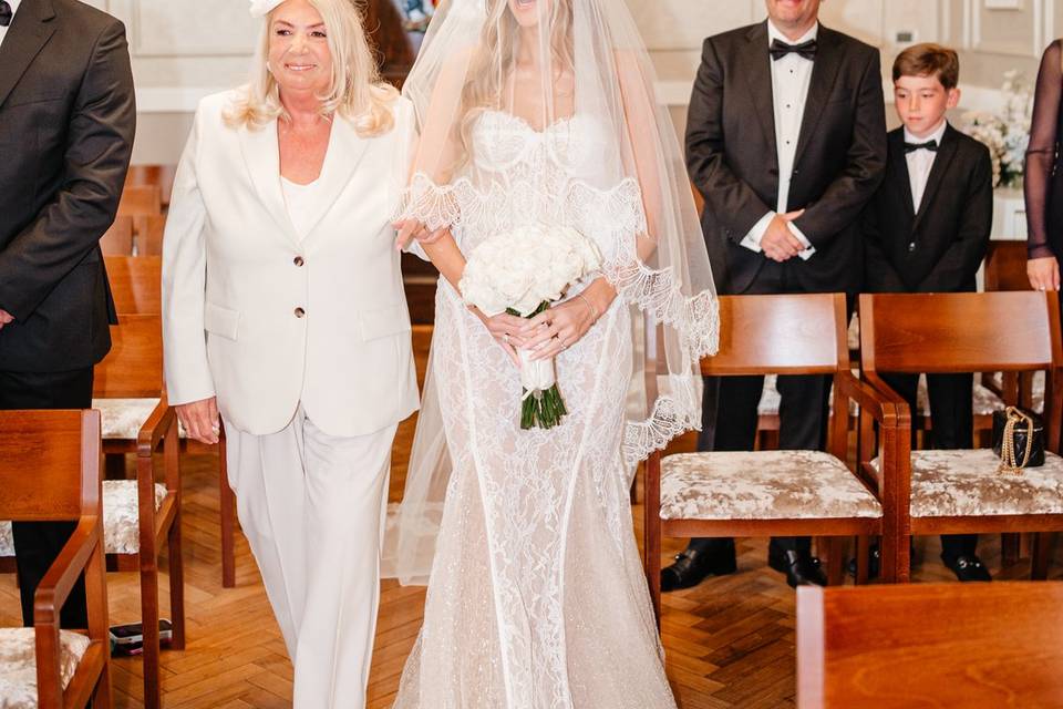 Chelsea Town hall Wedding