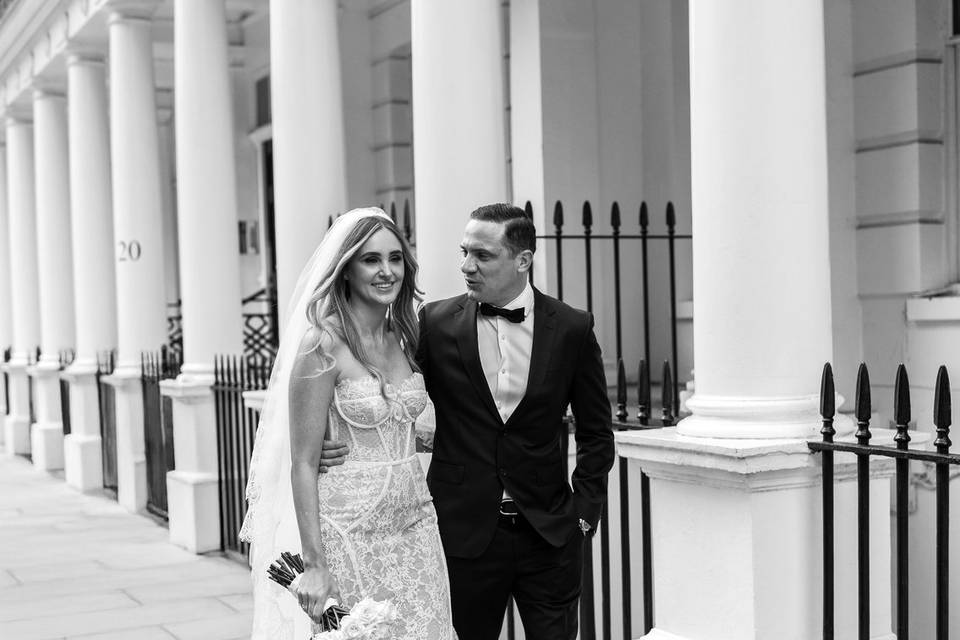 Chelsea Town hall Wedding