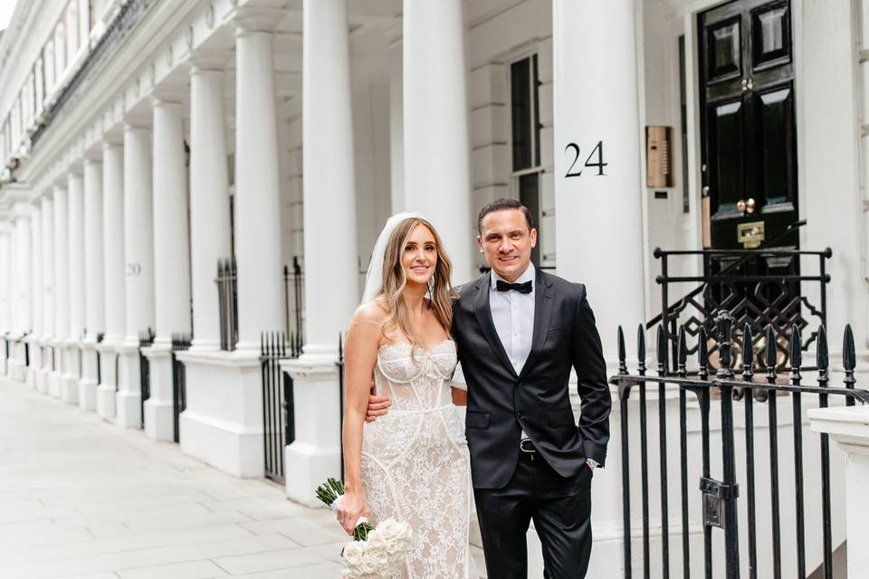 Chelsea Town hall Wedding