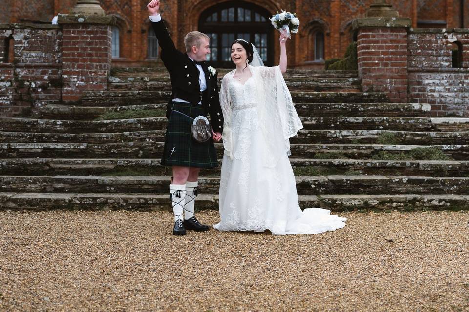 Layer Marney Tower wedding