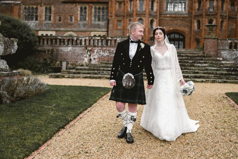 Layer Marney Tower wedding