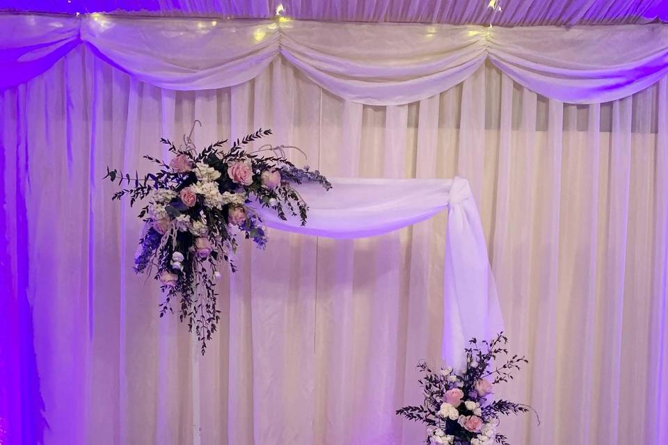 Top table and arch