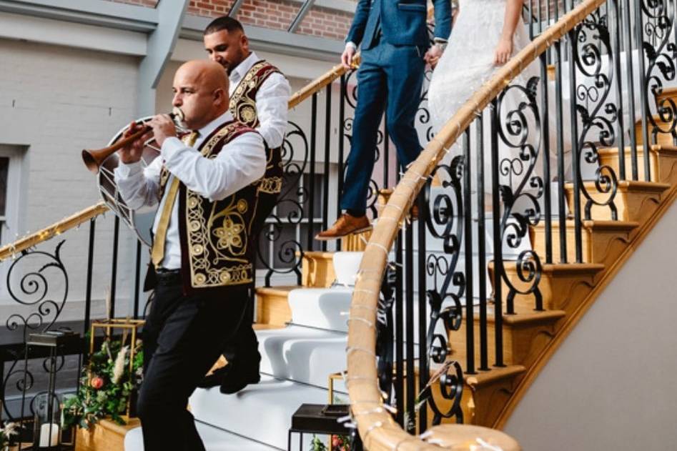 Drum & Flute Wedding Entrance