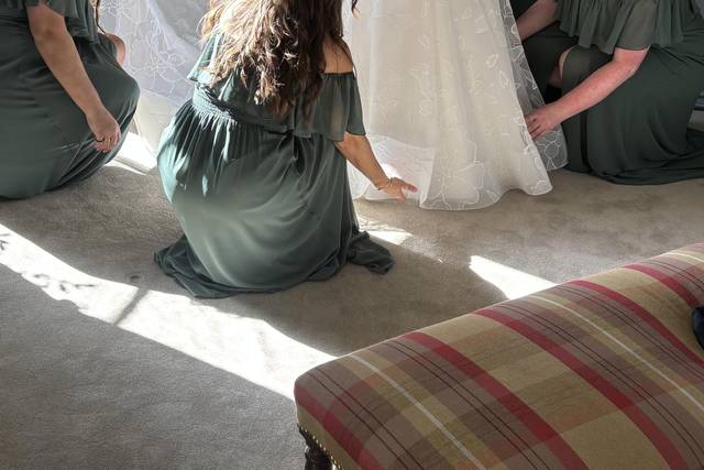 Stars Aligned Bridal Hair