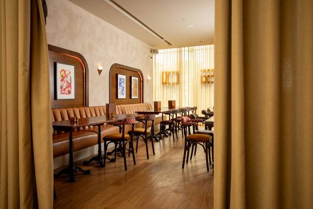 Semi-Private Restaurant area