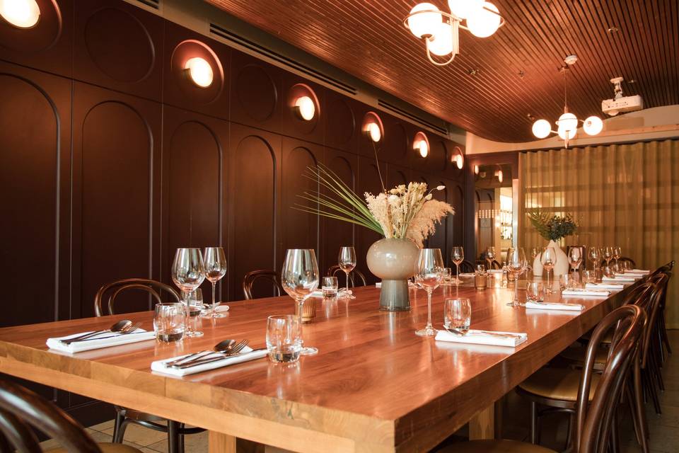 Private dining room