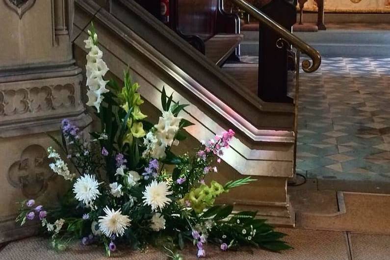 Church flowers - bake&blossom