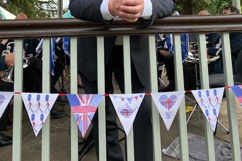 Baker on the Bandstand