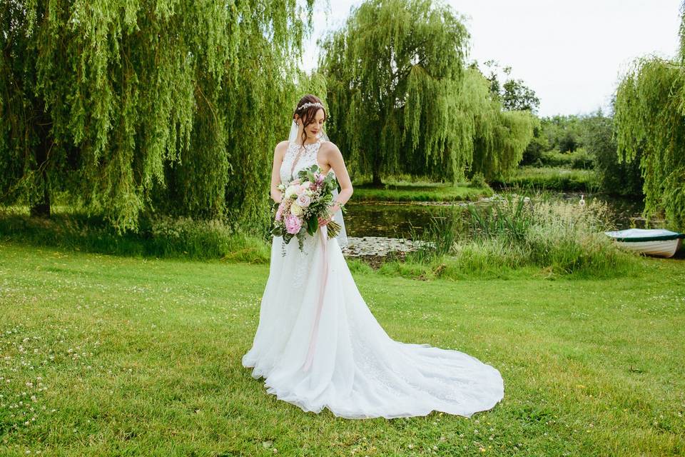 Sunning bridal portraiture