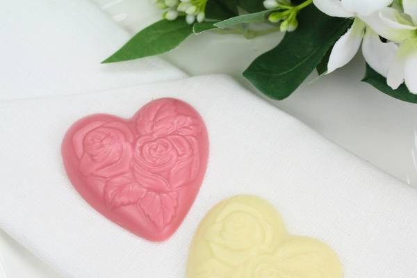 Floral Heart Chocolate