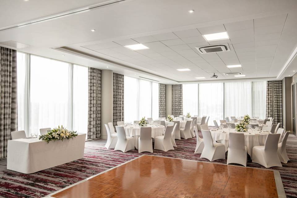 Docklands suite wedding