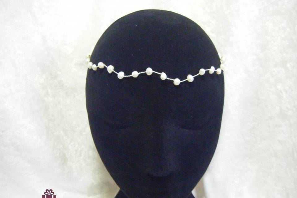 Freshwater Pearl Forehead band