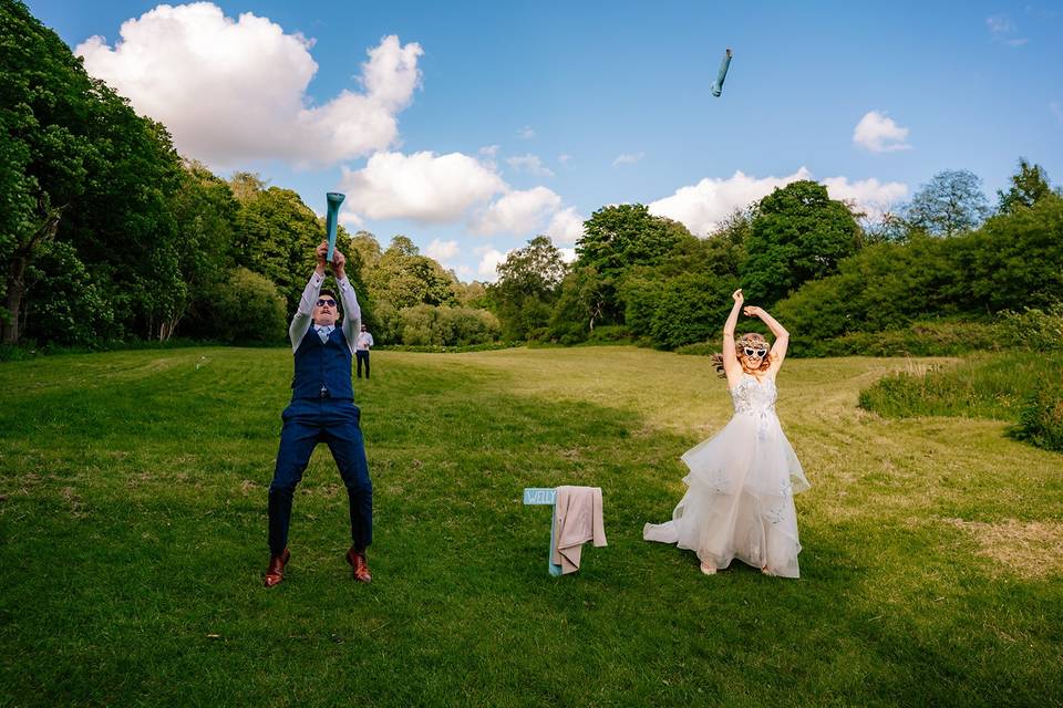 Outdoor games in the Meadow